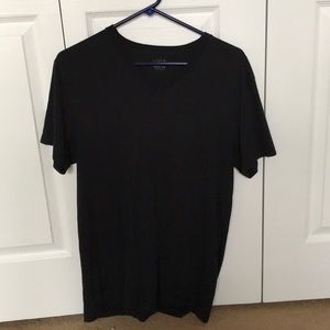 J Crew Black V-Neck